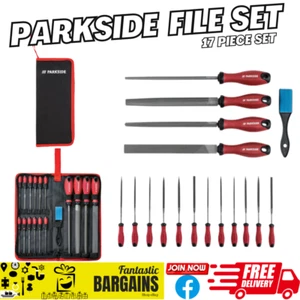 Parkside Aktenset 17-teiliges Set in einer praktischen Aufbewahrungsbox Holz- oder Metallbearbeitung - Bild 1 von 15