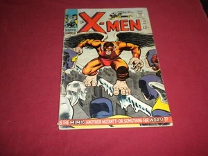 BX9 X-Men #19 Marvel 1966 cómic 3,5 llave de la edad de plata ¡primera imitación! ¡VISITA TIENDA! - Imagen 1 de 12