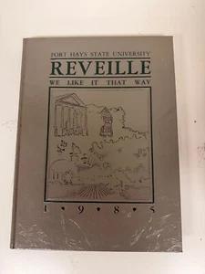 1985 Reveille Fort Hays Kansas State College Yearbook - Picture 1 of 2