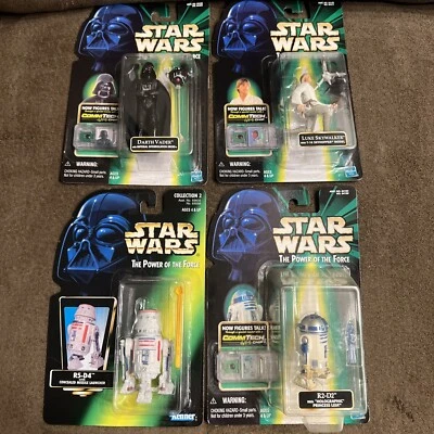 Лот товаров Star Wars Power of the Force Commtech фигурка Hasbro 1998 C5 - Изображение 1 из 4