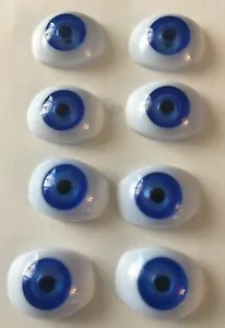 Ojos de muñeca de plástico económico azul darice para manualidades (2 pares) - Imagen 1 de 1