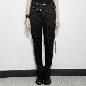 Punk Rave Insomnia Trousers Damesbroek Gothic Military PK-090 SIZE L/XL - Bild 1 von 12