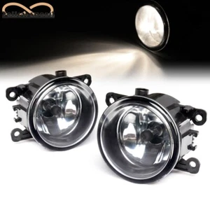 Fit For Acura Honda Ford Nissan Suzuki Fog Lights Lamp Clear w/ H11 Bulb 1Pair - Picture 1 of 8