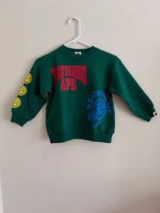 A bathing ape bape baby milo sweatshirt size 120 - Picture 1 of 6