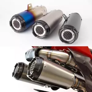 For Ducati Panigale 959 1199 1299 V2 V4 V4S Motorcycle Exhaust Pipe Muffler 51mm - Picture 1 of 9