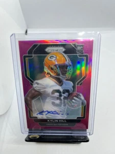2021 Panini Prizm Rookie Silver Auto Kylin Hill #403 Autograph RC Packers SP - Picture 1 of 2