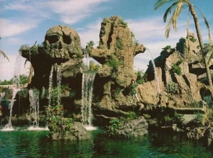 Skull Rock and Pirate's Cove Disneyland POSTER 24" X 18" Vintage Wall Art - Picture 1 of 2