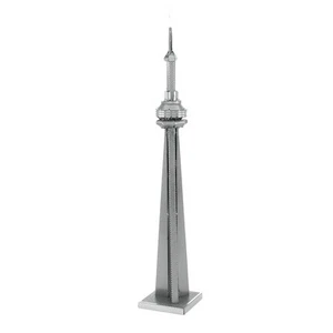 Fascinations Metal Earth CN TOWER Toronto Canda 3D taglio laser acciaio model kit - Foto 1 di 5