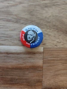 Smith for President Reproduction 1972 BUTTON Pin Vintage Presidential Campaign - Picture 1 of 3