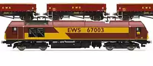 Hornby R3399 DCC Ready EWS Freight Train Pack Class 67 Locomotive '67003' - Picture 1 of 1