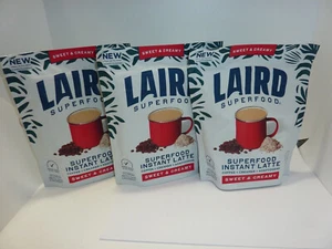 lot 3 Laird Superfood Instant Latte Coffee Creamer- SWEET CREAMY 8oz New - Picture 1 of 3