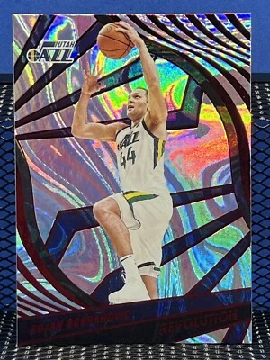 2021-22 Panini Revolution BOJAN BOGDANOVIC Asia Red Utah Jazz - Image 1 of 2