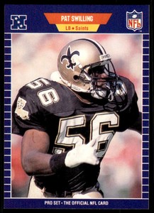 1989 Pro Set Pat Swilling New Orleans Saints #276