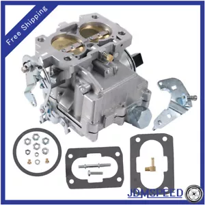 Marine Carburetor W/Gasket for Mercruiser 2 Barrel 2.5/3.0L 4CYL W/Long Linkage - Picture 1 of 12