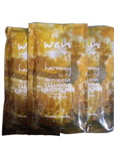 FOUR Wen by Chaz Dean Cleansing Conditioner 2 oz travel packs  HARMONY  SET OF 4 - Picture 1 of 4