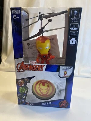 WorldTech 33243 Marvel Iron Man Flying UFO Ball (Full Body) New - Image 1 of 4