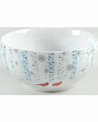 222 Fifth Cardinal in the Woods tigela de sopa/cereal, conjunto com 4 - Imagem 1 de 1