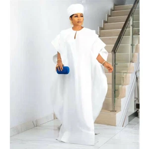 African Dashiki Women Maxi Dress Abaya Kaftan Robe Islamic Arab Oversize Caftan - Picture 1 of 22