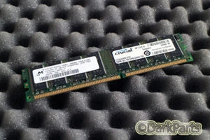 Micron MT8VDDT3264AY-40BK1 256MB Memory RAM PC3200U-30331-Z - Picture 1 of 1