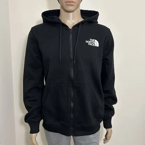 The North Face Men's Half Dome Full Zip Hoodie Jacket TNF Black Sz S M L XL XXL - Picture 1 of 8