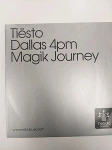 TIESTO DALLAS 4PM / MAGIC JOURNEY 12 INCH TRANCE VINYL SINGLE RECORD - Picture 1 of 2
