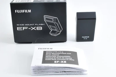 [Unused in BOX] Fujifilm Fuji EF-X8 Clip On Shoe Mount Flash X-T X-E X-Pro JAPAN - Image 1 of 4