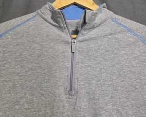 tasc Shirt Herren M Carrollton 1/4 Zip leicht Bambus Baumwolle Elasthan Stretch - Bild 1 von 6