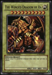 Yu-Gi-Oh! - Winged Dragon of Ra 2010 LC01-EN003 Ultra Rare Limited Edition - Picture 1 of 2