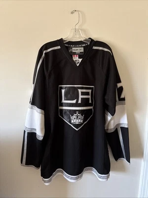 Camiseta deportiva para hombre Reebok Los Angeles Kings Dwight King #74 Premier negra de la NHL talla 52 Foto 1 de 4