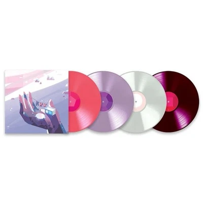 STEVEN UNIVERSE 4 X 10” VINYL SET iam8bit Complete Vol. 1 Soundtrack In Hand - Image 1 of 4