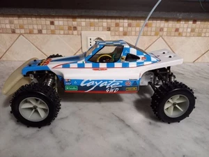 sg tag mantua model coyote 4x4 rc vintage body shell box art painted body ONLY - Bild 1 von 8