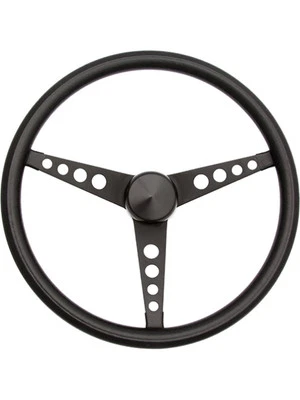 Grant Classic Black Vinyl Steering Wheel 15 Diameter, 3 Spoke (279) - Image 1 of 4