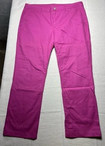 Pantalones chinos Bonobos elásticos lavados para hombre 38x34 (38x30) magenta púrpura suave - Imagen 1 de 7