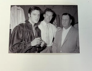 Foto auténtica rara de ELVIS PRESLEY CONCIERTO DE TUPELO DE SEPTIEMBRE DE 1956 + Certificado Jat - Imagen 1 de 3