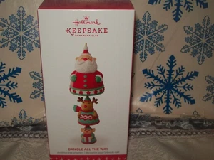 PUNZE BAUMELN DEN GANZEN WEG 2016 WEIHNACHTSCLUB ORNAMENTE WEIHNACHTSMANN ELFE RENTIER - Bild 1 von 1