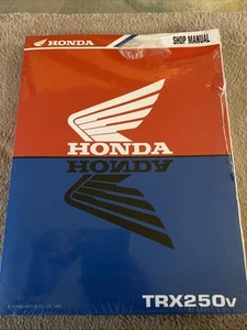 1997 Honda TRX 250v Quad bike manual - Picture 1 of 2