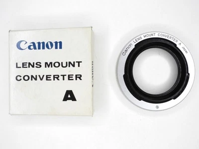 Canon Lens Mount Converter A L39 / LTM Rangefinder Lens To Canon FD / FL Adapter - Image 1 of 4