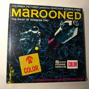 Super 8 mm Space Movie Marooned The Saga Of Ironman One Columbia Home Movies 1969 - Imagen 1 de 3