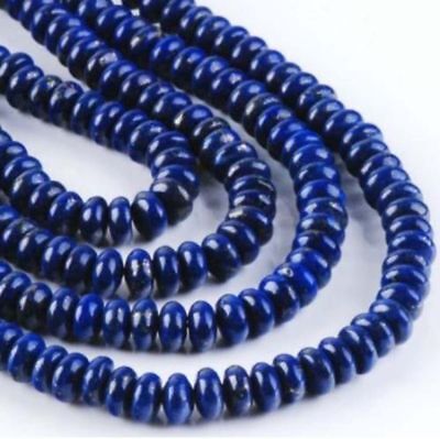 5X8MM Natural Blue Lapis Lazuli Abacus Rondelle Gemstone Loose Beads 15  • 10.67£