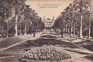CPA MONTECARLO CASINO ET JARDINS - Bild 1 von 1