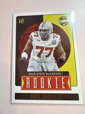 2023 Panini Legacy Football #177 PARIS JOHNSON JR. RC Rookie Arizona Cardinals - Image 1 of 2