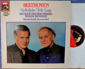 Fischer-Dieskau; Menuhin; Schiff. Beethoven (Folk Songs). EMI 27 0045 dig. NM - Picture 1 of 2