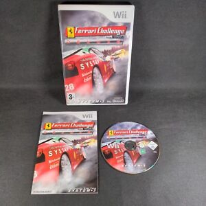 Ferrari Challenge Deluxe Nintendo Wii Trofeo Prelli Racing Game PAL Region 3+