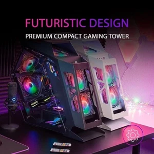 Gaming PC 6x Lüfter / Grafikkarte ASUS 4GB GTX 1650 - Bild 1 von 8
