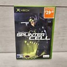 Tom Clancy's Splinter Cell Original Game Original Xbox No Manual Tested 