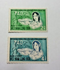 1960-Vietnam-MLH-Set/2-SC #144-145-FAO, Saigon