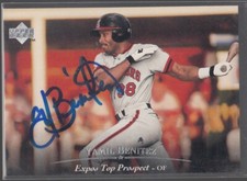 YAMIL BENITEZ 1995 Upper Deck Minors #147 Senators TTM/IP Signed Autographed