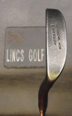 Left Handed Dunlop Pro Model 403 Putter Steel Shaft 88cm Length Acer Grip - Image 1 of 4