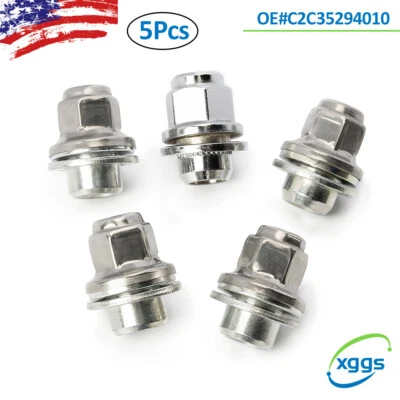 5 piezas tuercas de rueda para Jaguar S-Type X-Type XJ XJR XF 1999-2011 C2C35294010 EE. UU. Foto 1 de 4