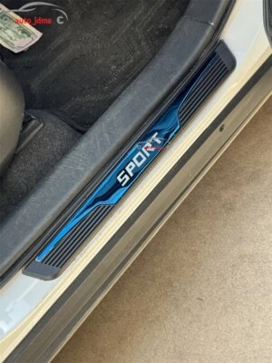 For 2023 Kia Sportage Sport Accessories Door Sill Protector Scuff Plate Cover X4 - Image 1 of 4